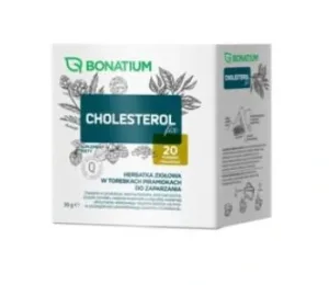 Bonatium Cholesterol fix, ceai 20 pliculețe