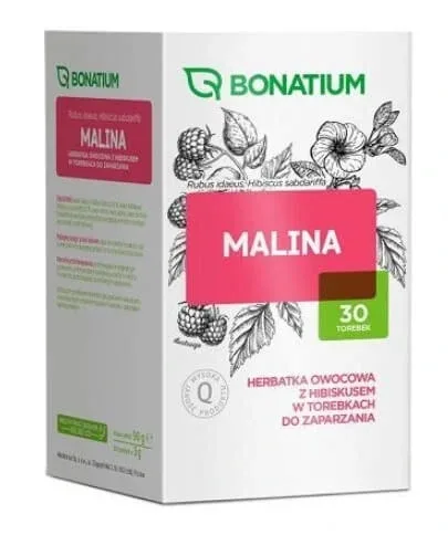 Bonatium ceai de zmeură, 30 pliculețe Aroma by Bonatium — preț și oferte