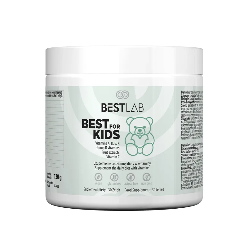 BestLab BestForKids, boabe de jeleu, 30 bucăți — preț și oferte