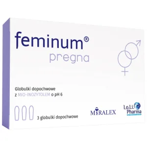 Feminum Pregna, globule vaginale, 3 unități