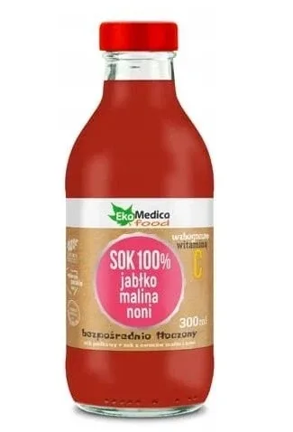 Suc 100% mere zmeură Noni, 300 ml — preț și oferte
