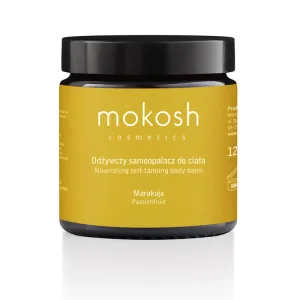 Mokosh, autobronzant nutritiv pentru corp, fructul pasiunii, 120 ml