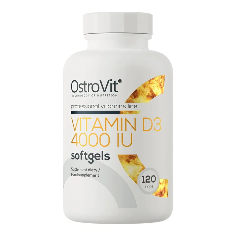 OstroVit Vitamina D3 4000 UI, 120 capsule — preț și oferte