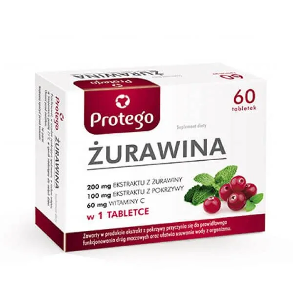 Protego Cranberry, 60 comprimate — preț și oferte
