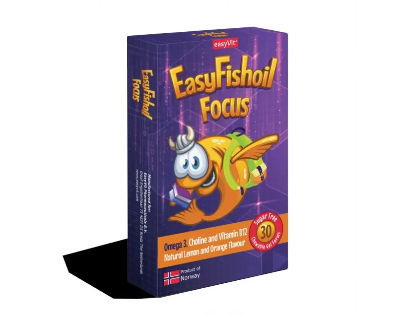 EasyFishOil Focus, 30 comprimate masticabile AESCULAP — preț și oferte