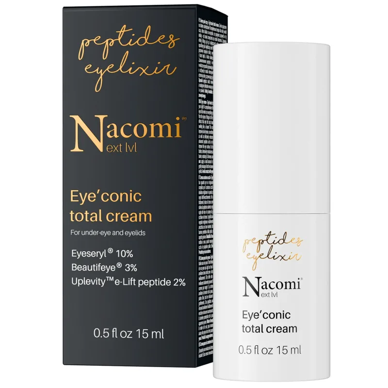 Nacomi Next Level Eye'conic cremă totală, 15 ml — preț și oferte