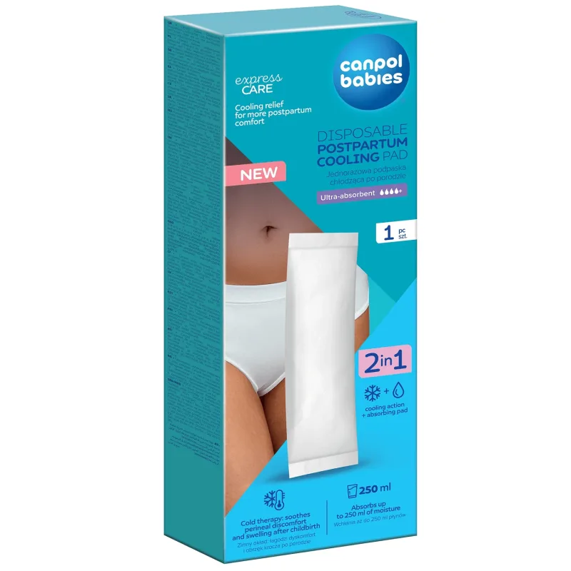 Canpol Babies, tampon de răcire postpartum de unică folosință, 1 buc — preț și oferte