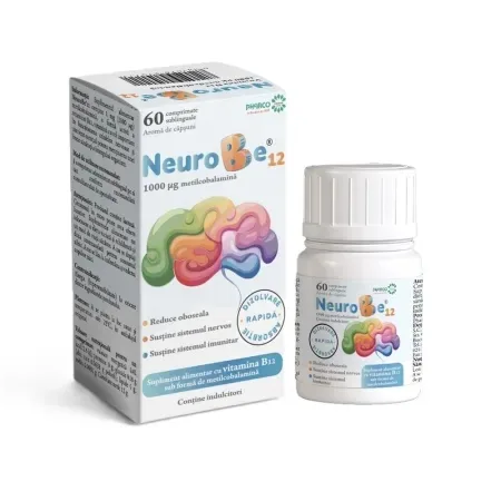 NeuroBe 12, 60 comprimate, Pharco PHARCO IMPEX 93 — preț și oferte
