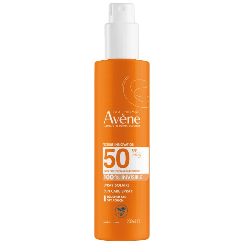 Avene Sun, protecție solară foarte ridicată, spray, SPF 50+, 200 ml — preț și oferte