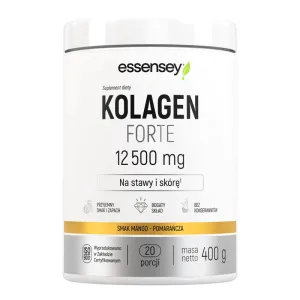Essensey Colagen Forte 12500 mg, mango-portocaliu, 400 g