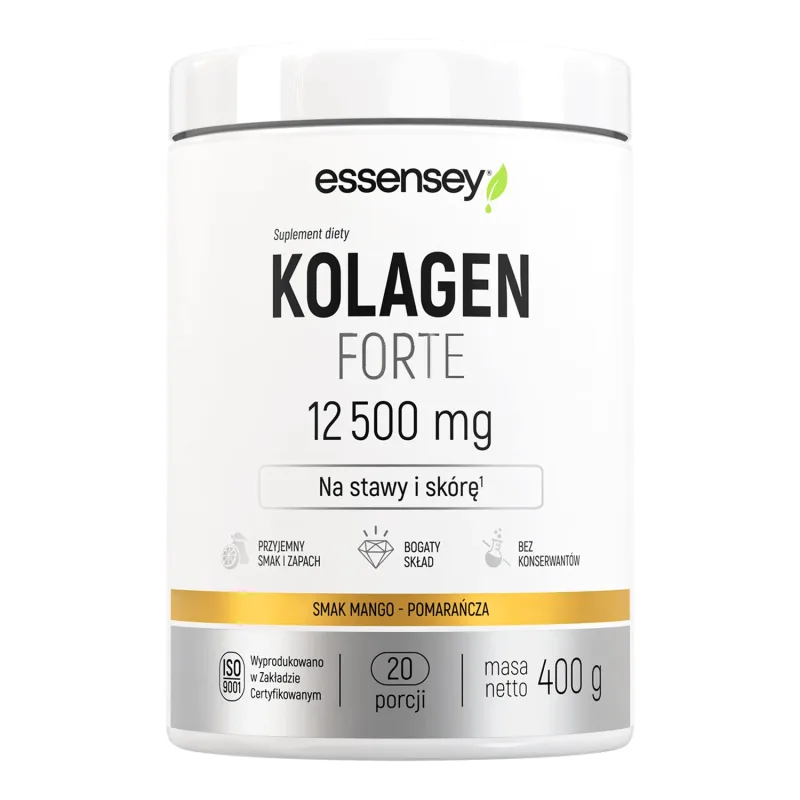 Essensey Colagen Forte 12500 mg, mango-portocaliu, 400 g — preț și oferte