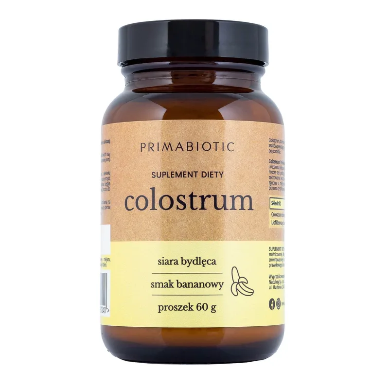 Colostru Primabiotic, aromă de banane, 60 g — preț și oferte