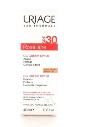 Uriage Roseliane CC cremă tonică SPF30 40ml — preț și oferte