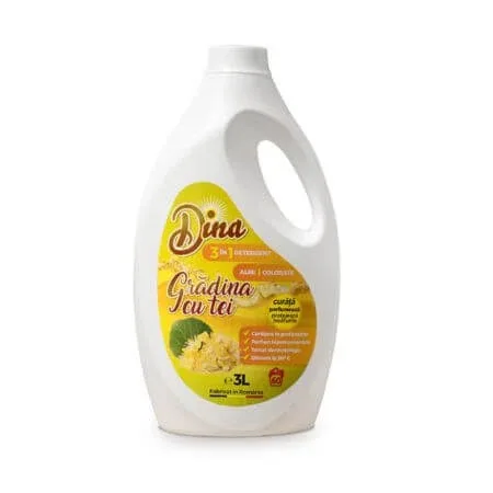 Detergent pentru rufe, Gradina cu Tei, 3 litri, Dina — preț și oferte