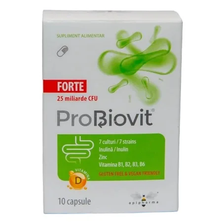 Probiovit Forte, 10 capsule, Apipharma API PHARMA — preț și oferte