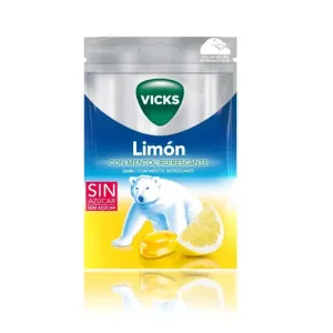 Bomboane Vicks Praims Lemon fără zahăr 72g