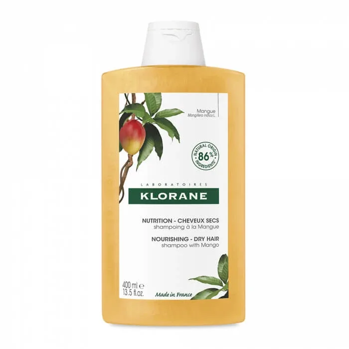 Sampon hranitor cu extract de Mango, 400 ml, Klorane — preț și oferte
