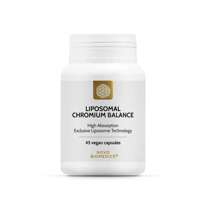 Liposomal Chromium Balance, 45 g, Novo Biomedics — preț și oferte