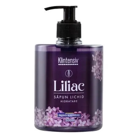 Sapun lichid cu aroma de liliac, 500 ml, Klintensiv — preț și oferte