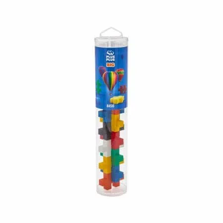 Set constructie tub, + 1 an, Culori Standard, 15 piese mari, Plus-Plus — preț și oferte