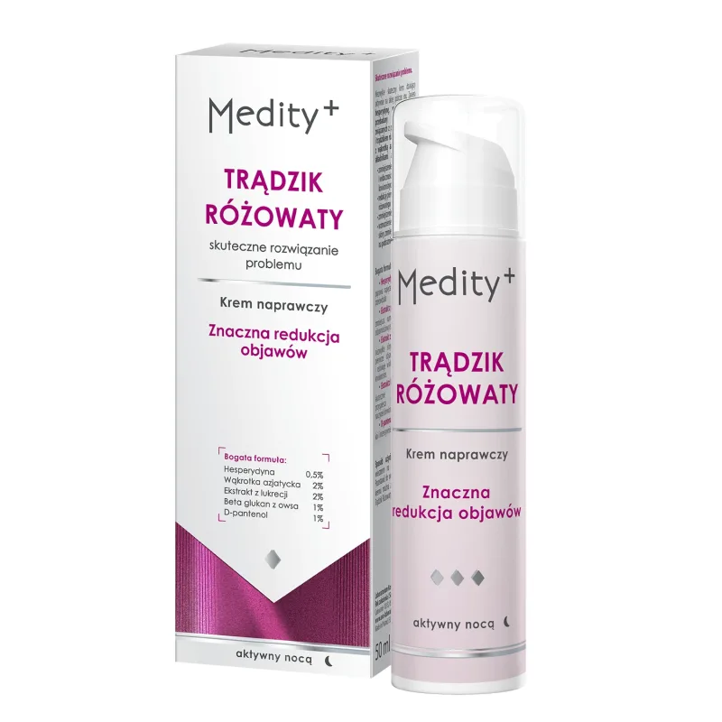 Ava Medity+Rosaceous Acnee, cremă de noapte reparatoare, 50 ml — preț și oferte
