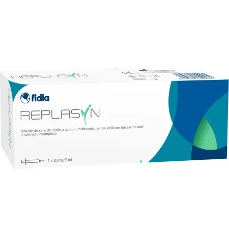 Replasyn, 20 mg, 1 seringa preumpluta, Fidia FIDIA FARMACEUTICI — preț și oferte