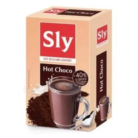Bautura calda pe baza de cacao fara zahar adaugat, 7x15 g, Sly SLY NUTRICIA — preț și oferte