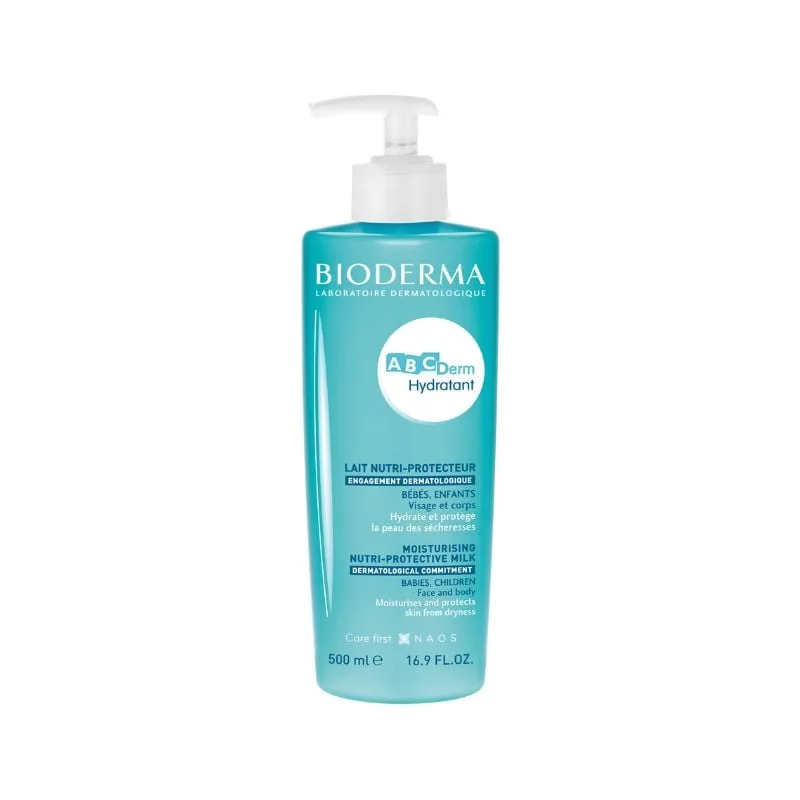 Lapte hidratant ABCDerm, 500 ml, Bioderma — preț și oferte