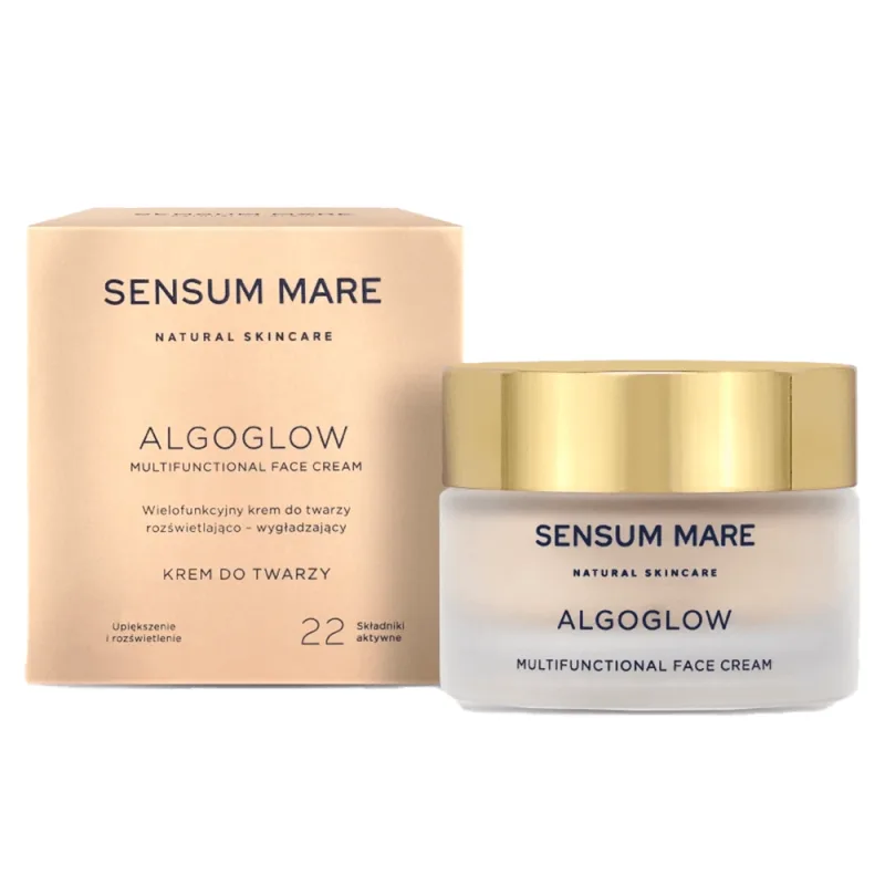 Sensum Mare Algoglow, cremă de față multifuncțională pentru iluminare și netezire, 50 ml — preț și oferte