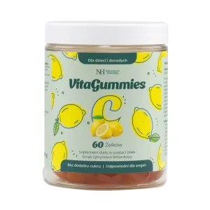 Noble Health VitaGummies Vitamina C, aromă de lămâie și limetă, 60 bucăți