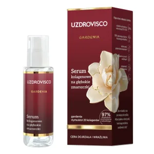 Uzdrovisco Gardenia, ser cu colagen pentru riduri adânci, 30 ml