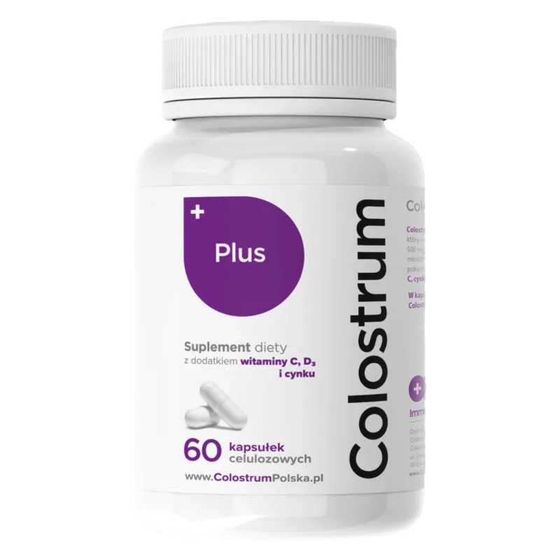 Colostrum Plus, 60 capsule din celuloză — preț și oferte