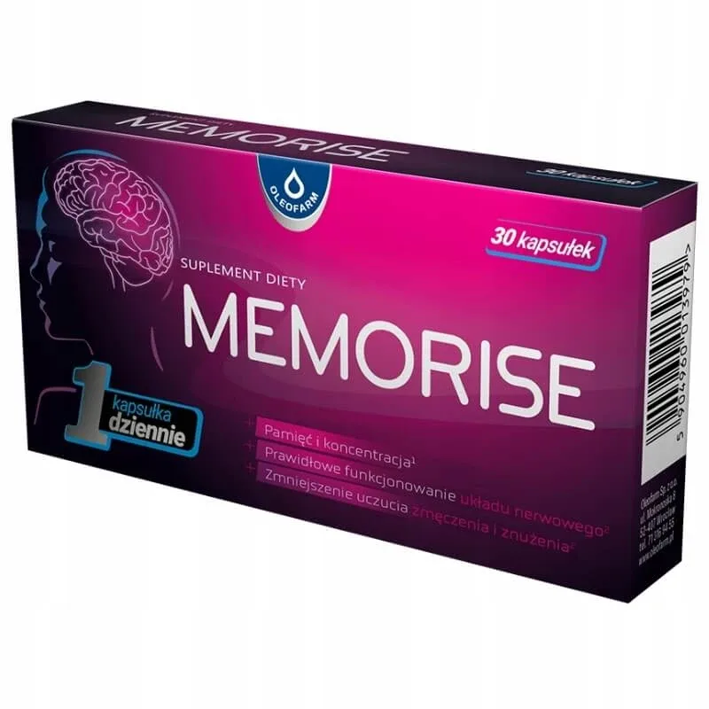 Oleofarm Memorise, 30 capsule — preț și oferte