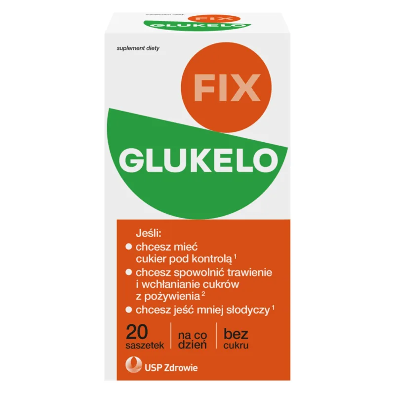 Glukelo Fix, 2 g x 20 pliculețe USP — preț și oferte
