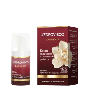 Uzdrovisco Gardenia, cremă de colagen pentru ridurile ochilor, 15 ml