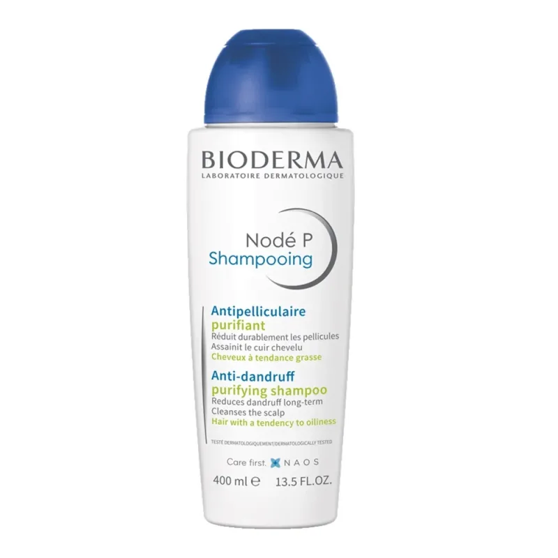 Sampon dermatologic anti-matreata Node P Sampon Purificator, 400 ml, Bioderma — preț și oferte