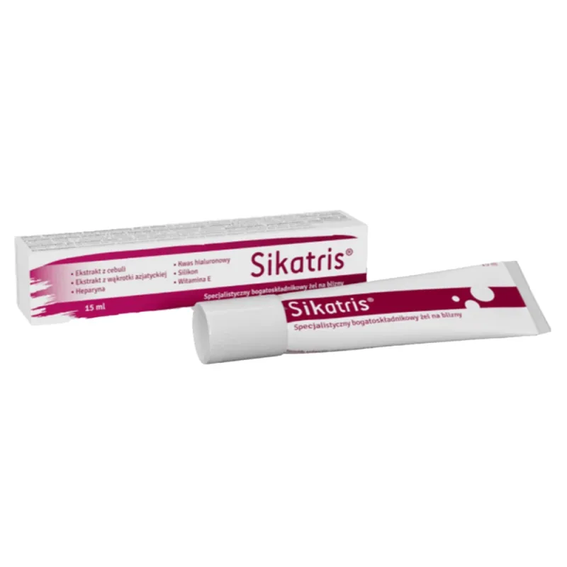 Sikatris, gel bogat specializat pentru cicatrici, 15 ml — preț și oferte