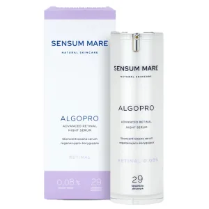 Sensum Mare Algopro, ser concentrat regenerant și corector cu retinal 0,08%, 30 ml