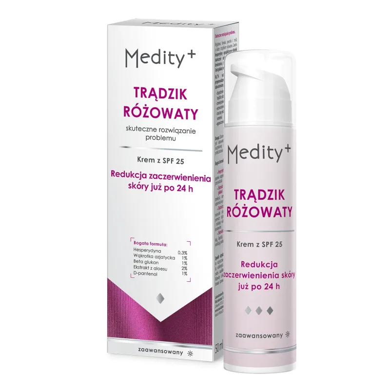 Ava Medity+ Rosacea, cremă de față, de zi, SPF 25, 50 ml — preț și oferte