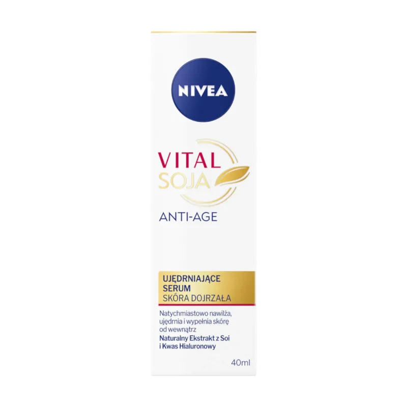 Nivea Vital Soy Anti-Age, ser facial de întărire, piele matură, 40 ml — preț și oferte