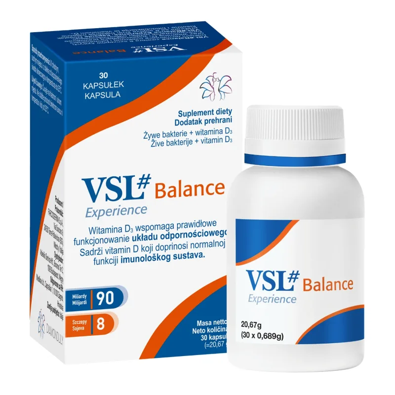 VSL# Balance Experience, 30 capsule, Farcoderma Medezin — preț și oferte