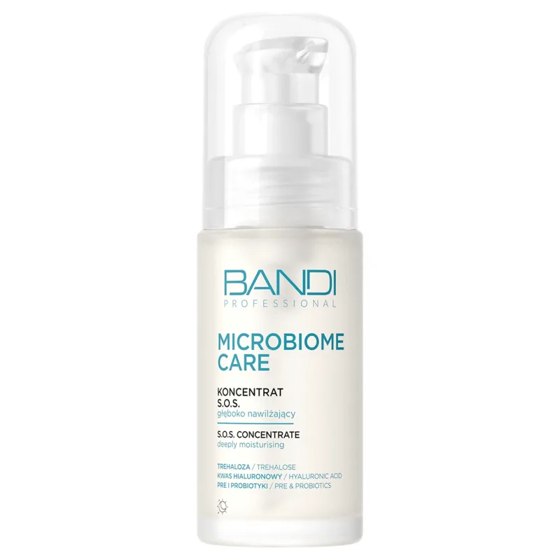 Bandi Microbiome Care, S.O.S concentrat de hidratare profundă, 30 ml — preț și oferte