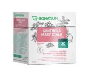 Bonatium Body Mass Control Fix Ceai din plante, 30 plicuri
