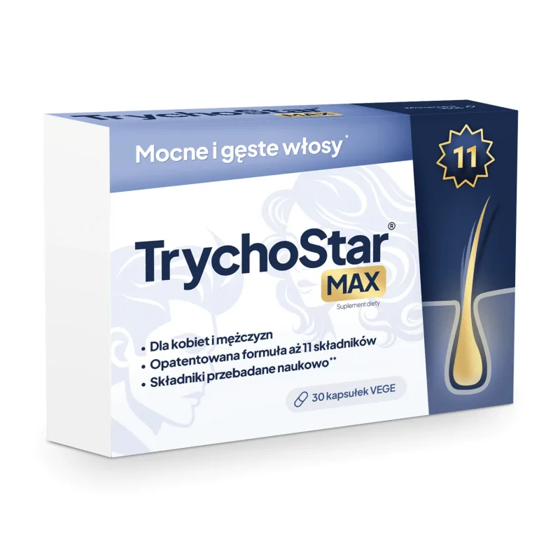 TrychoStar Max, 30 capsule Global Pharma — preț și oferte