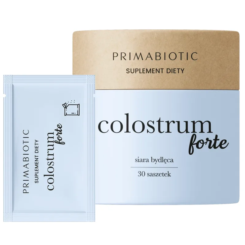Primabiotic Colostrum Forte, aromă de cremă, 30 pliculețe — preț și oferte