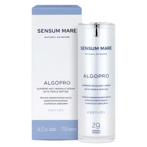 Sensum Mare Algopro, ser antirid foarte avansat cu peptide triple, 30 ml