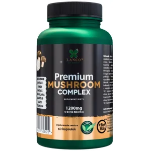 Lanco Nutritions Premium Mushroom Complex, 60 capsule