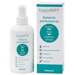 GranuSept, soluție de curățare a rănilor, 250 ml