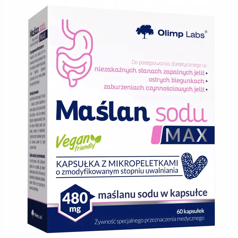 Olimp butirat de sodiu Max, 60 capsule Olimp Labs — preț și oferte
