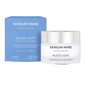 Sensum Mare Algorich, cremă avansată revitalizantă și antirid cu textură ușoară, 50 ml